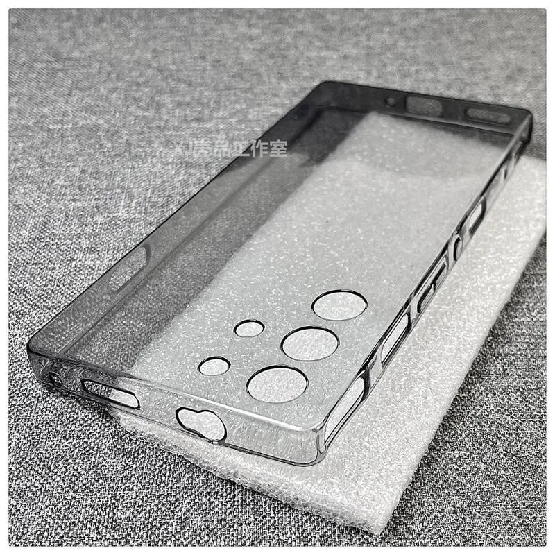 Shockproof Black Silicone TPU Case - Lightweight and Simple Protective Cover