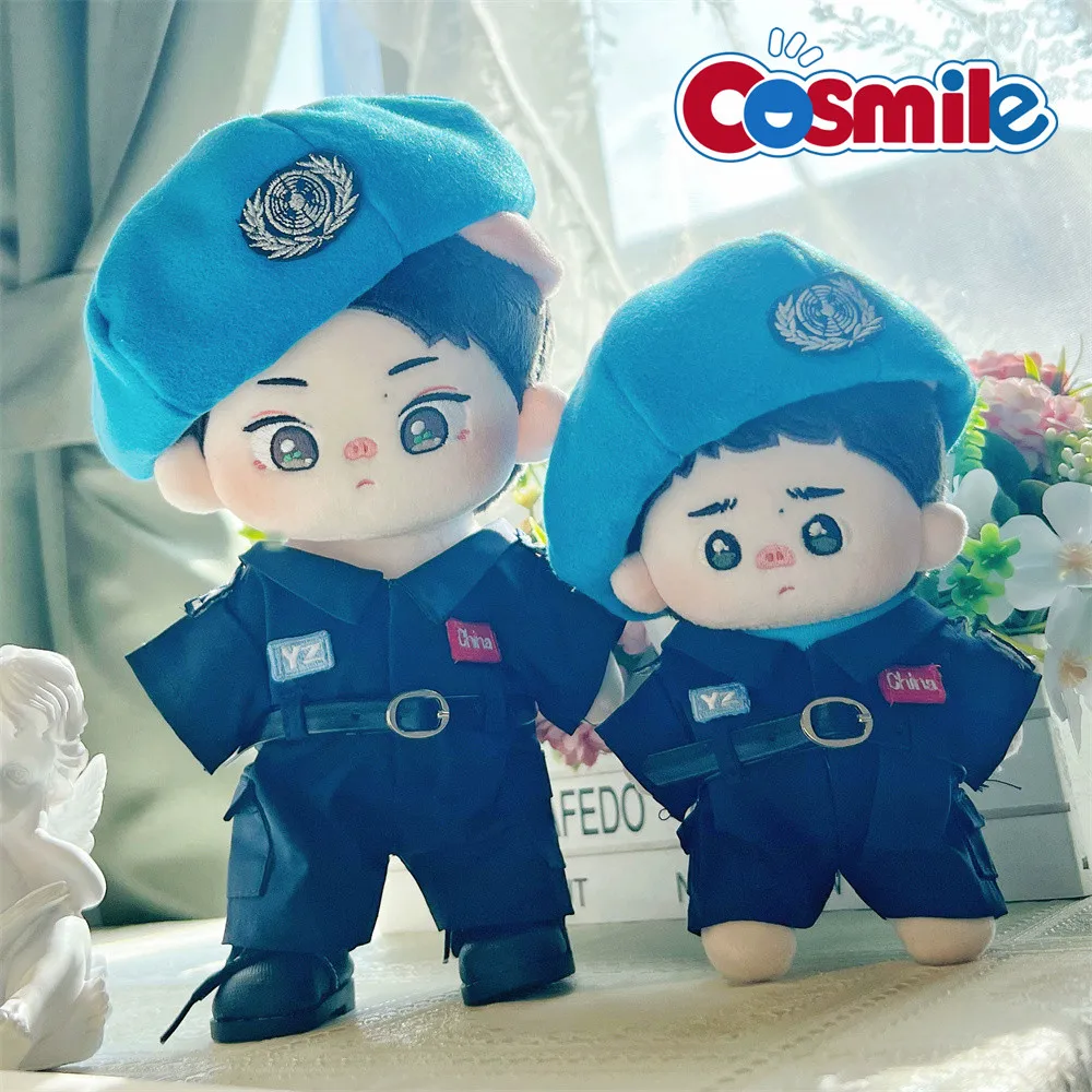 

Cosmile Original Formed Police Unit Yang Zhen Wang Yibo Star Clothes Costume Outfit For 15cm 20cm Doll Toy Cosplay Cute C GG