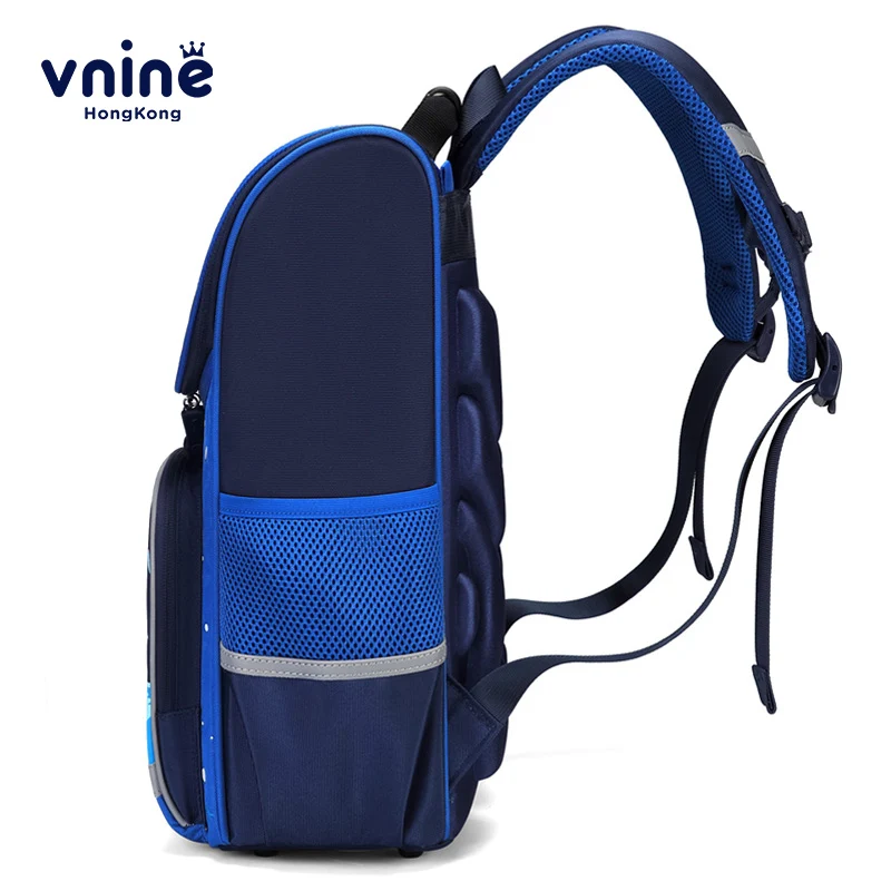 VNINE Children's Schoolbag, Primary School Boys 2024 New Load Reduction Backpack for Grades 1 to 6