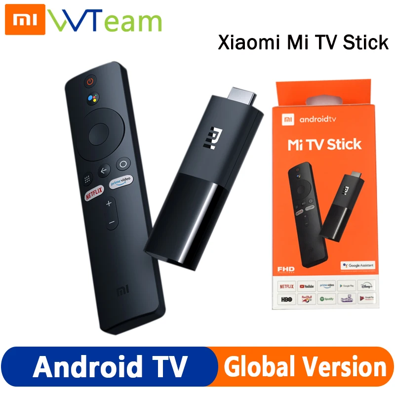 Xiaomi Mi Tv Stick Global Version Android Tv Fhd Hdr Quad Core  Hdmi-compatible 1gb+8gb Bluetooth Wifi Netflix Google Assistant - Tv Stick  - AliExpress