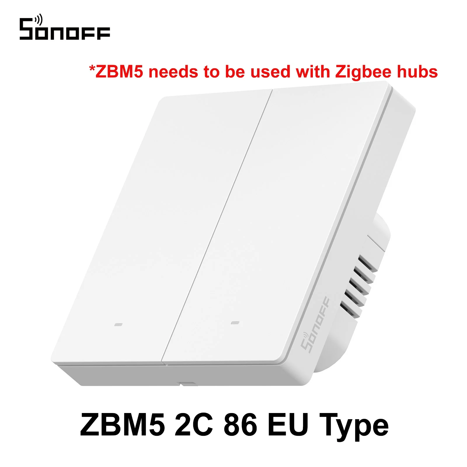 SONOFF ZBM5 Zigbee Smart Wall Switch UK/EU نوع فصل...