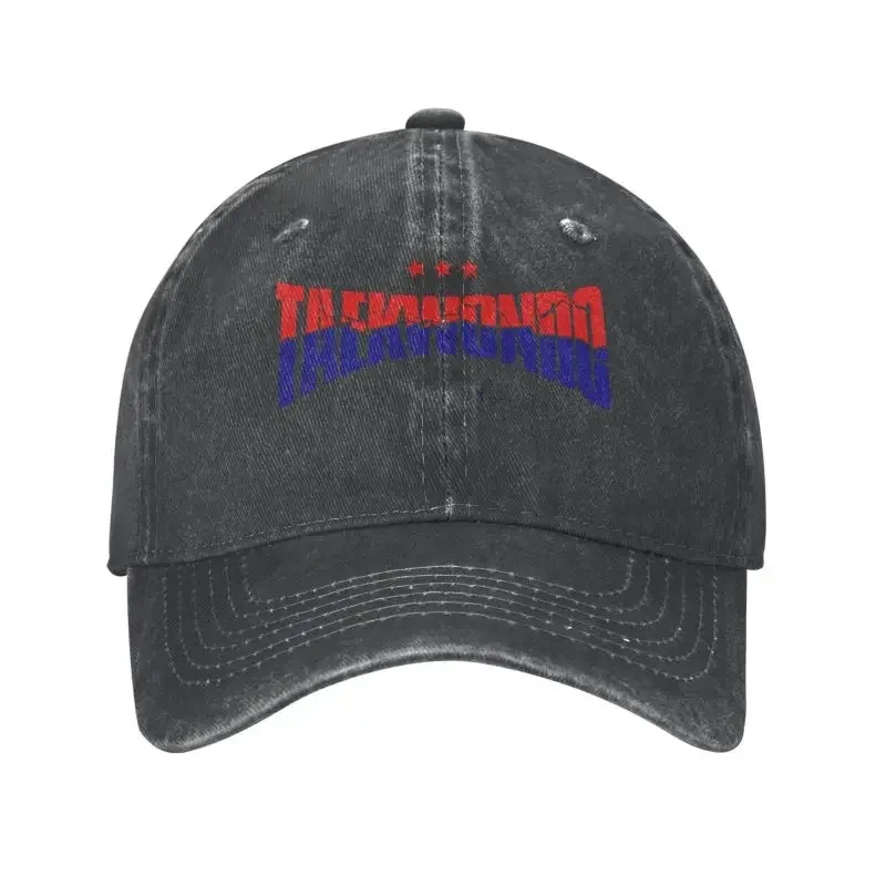 

Fashion Cotton Taekwondo Cracked Logo Baseball Cap Women Men Personalized Adjustable Unisex fight Dad Hat Outdoor