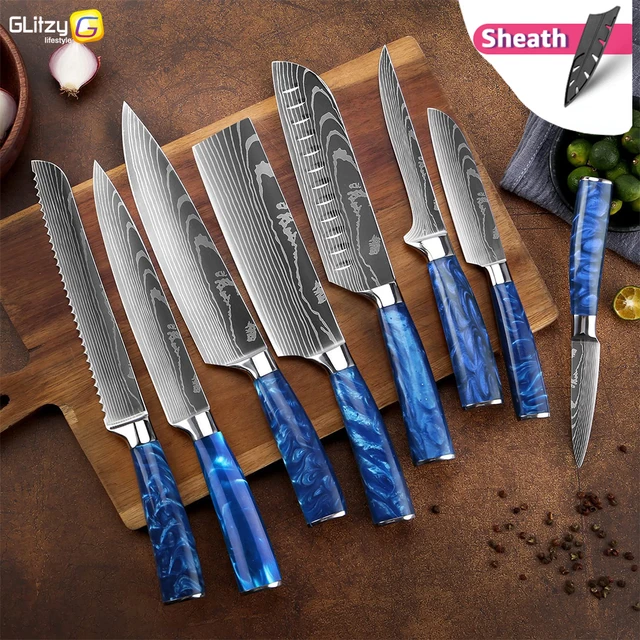 Kitchen Knives Set Professional Chef Knives  Professional Japanese Chef  Knives - Kitchen Knives - Aliexpress