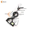 Multifunction Square Angle Ruler High-precision Woodworking Scribing Mark Line Measuring Tools Kit Stainless Steel Durable Level 4