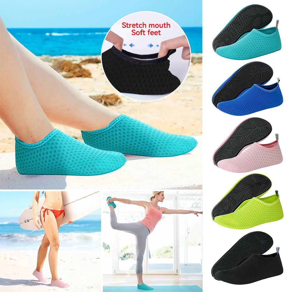 Water Shoes Unisex Kids Summer Breathable Outdoor Upstream Beach Sneaker Sandals Diving Swimming Socks