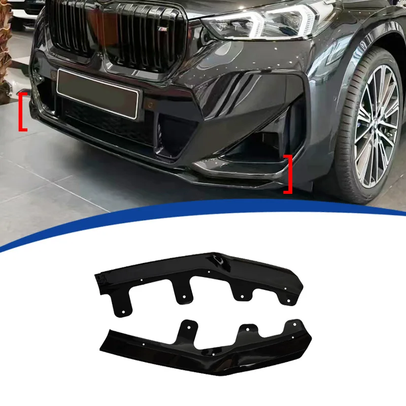 

For 23-24 BMW Sport X1 U11 2-segment MP Original Car Hole Installation Front Shovel Lip