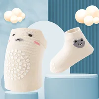 Baby Knee Protector with Socks Toddlers Safety Crawling Elbow Cushion Anti-Slip Floor Socks Baby Leg Warmers Knee Pad  0-3 Years 4