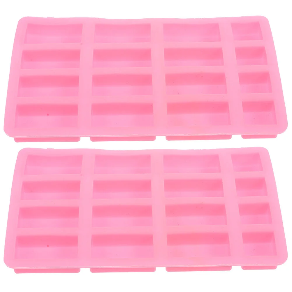 

2 Pcs Mini Brick Mold Accessories Building Scenery Tool Bricks Silica Gel DIY Sand Table Accessory Miniature Landscaping