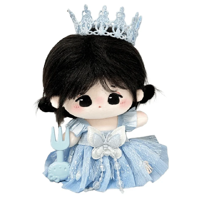 Charming Cotton Baby Doll Dress for Special Occasions - Labubu Style
