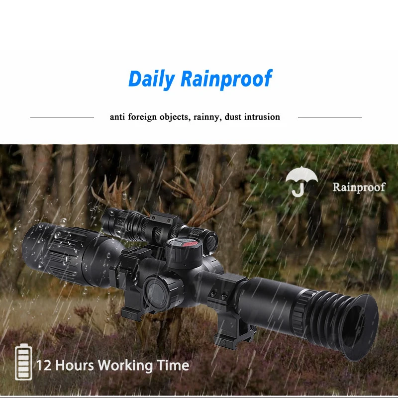 InfiRay Outdoor BOLT TD50L Night Vision/Day Riflescope, 60 OFF