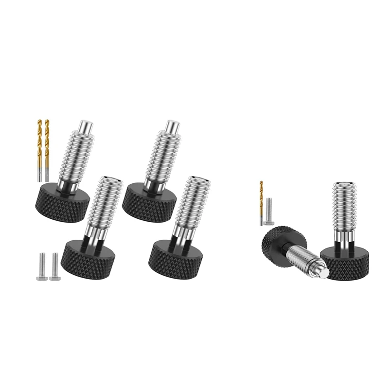 

Handle Quick Release Pins Kit,With Knurled Handle Stainless Steel Lock M6 Quick Release Pins For Rolling Toolbox