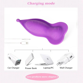 Bluetooth Butterfly Wearable Dildo Vibrator For Women Wireless APP Remote Control Vibrating Panties Sex Toys For Couple 4