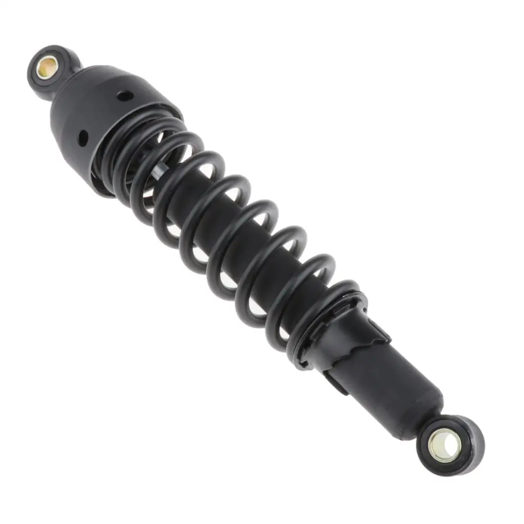 Black Left Adjustable 335mm Shock Suspension Motorcycle Refitting