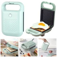 Electric Sandwich Maker Bread Presser with Non-Stick Coating Egg Omelette Pan Light Food Making Machine for Meat Beef Omelette 1