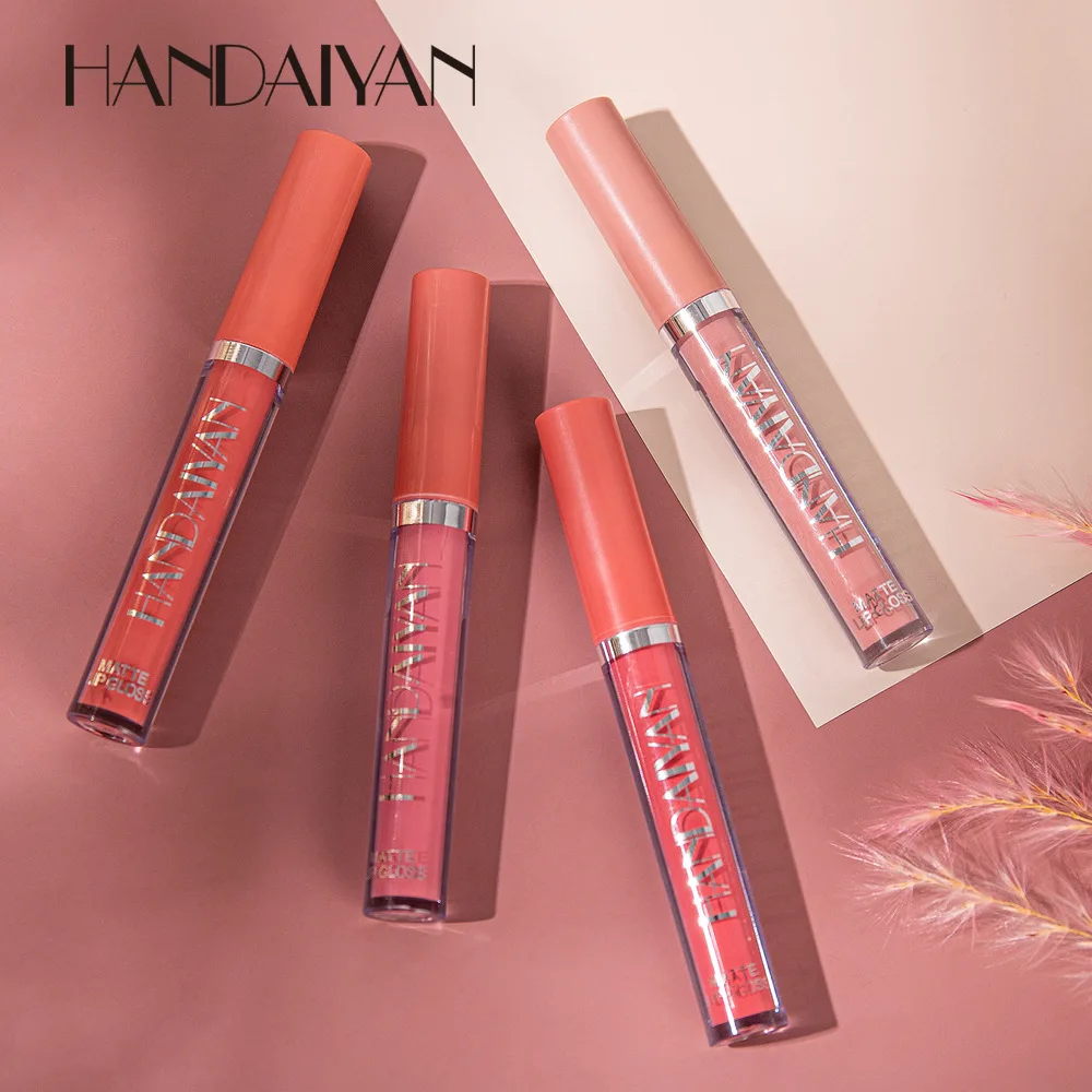 Lip Makeup Lip Glaze Lip Lacquer Lip Tint Lip Stain Lip Gloss 12 Colors Matt Lip Gloss Lipstick Liquid matte Waterproof