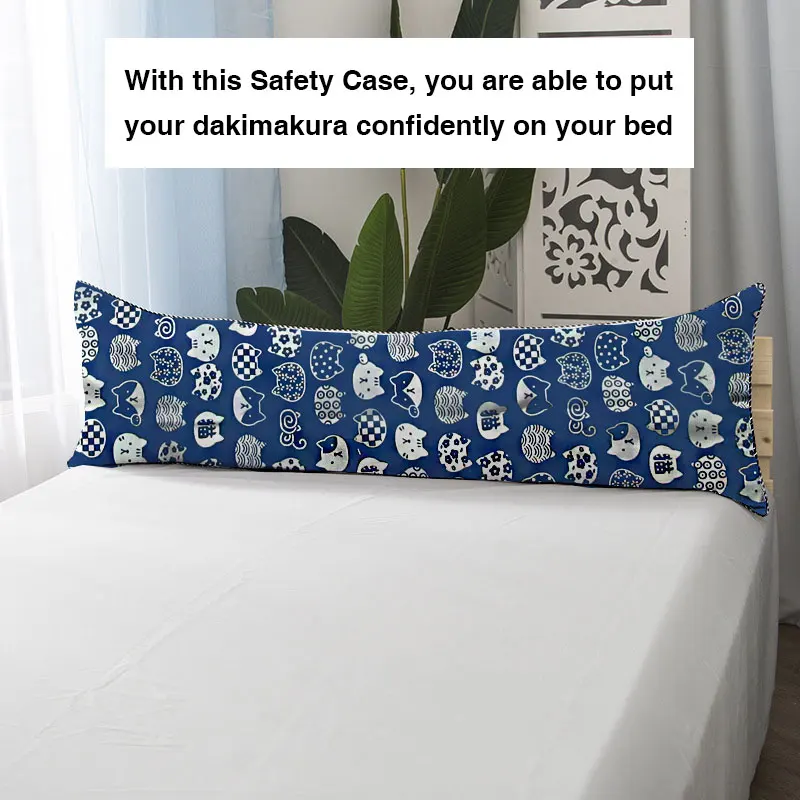 Description Picture 3 of itemDakimakura Hiding Case Body Pillow Concealment Dustproof Storage Bolster Pillow Cover for Genshin Impact Demon Slayer Dakimakura
