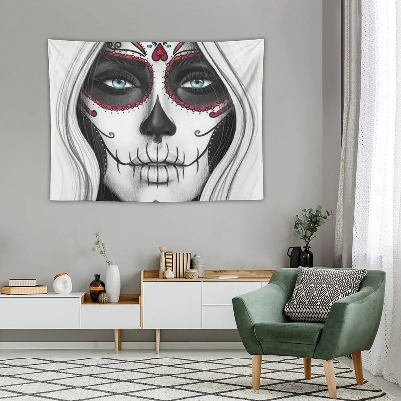 Description Picture 5 of itemCatrina 1 Tapestry Wallpaper Bedroom Home Supplies Tapestry