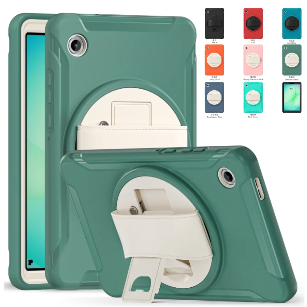 Heavy Duty 360° Rotating Stand Cover with Hand Strap
