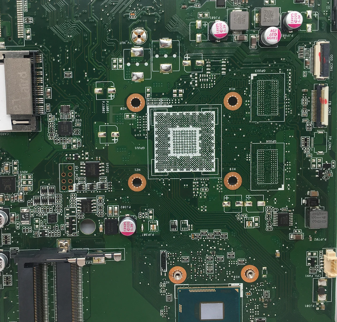 Рисунок 5 - Ноутбук ET2231I Материнская плата