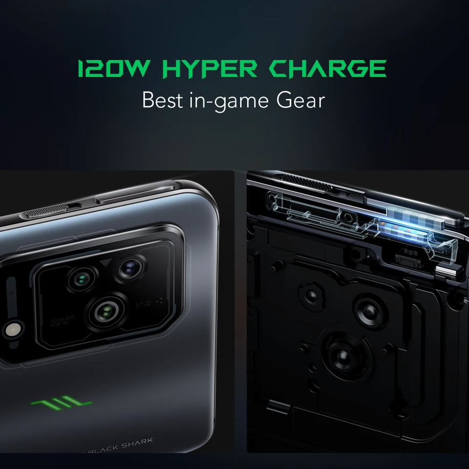 Black Shark 5 Pro 海外版 8GB/128GB Black Shark 5 Pro Unlocked