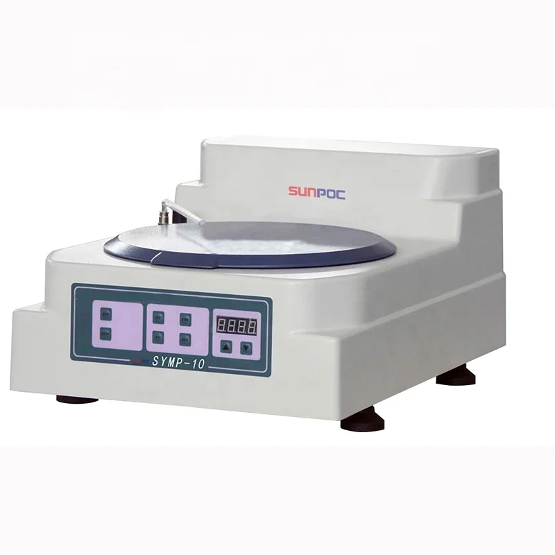 

Manual type metallographic sample polishing marble machine grinding