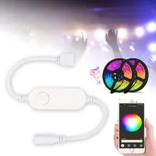 

LED Strip Light RGB Contoller Tuya Smart Life APP Dimmer Switch 5V 12V WiFi For Alexa Echo Google Home Smart Lamp Remote Control