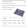 Flannel Square Bed for Cats Dogs, Comfortable Soft Washable Cushion for Sphinx,Replacement mat for Pet house,Cats Cartoon Sofa 6
