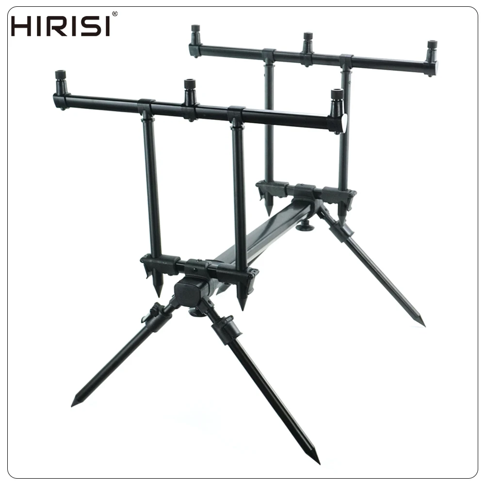 bank fishing rod holders carp Carp Fishing Rod Pod Set 3Fishing Rod Bank Sticks Rod Holder Support  Accessories
