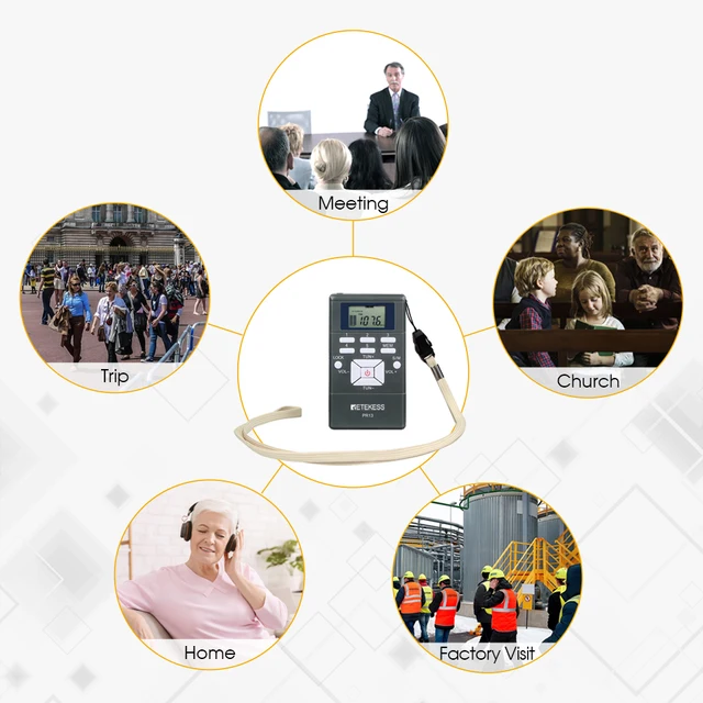 Radio FM Tascabile Retekess PR13 - Piccola E Portatile Con Auricolare, Orologio Digitale - Foto 7