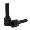 1/2 Inch Pneumatic Wrench Drive Impact Socket Set Hex Bits Hexagon Screw Socket Lengthened  H4 H5 H6 H7 H8 H9 H10 H12 Cr-MO 3