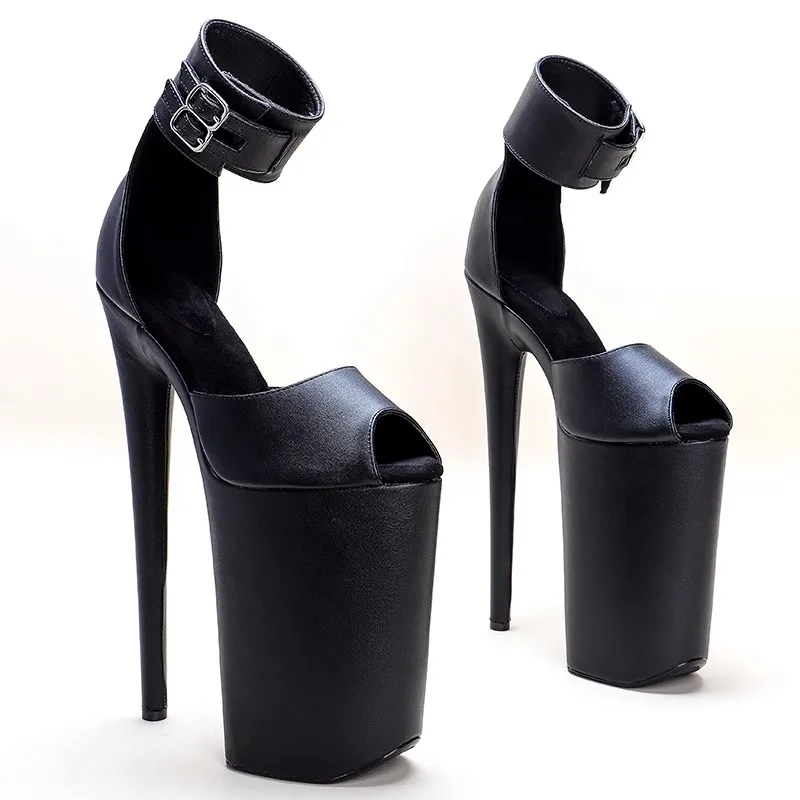 

LAIJIANJINXIA New Sexy Stiletto Sandals Platform Women Shoes Sexy Dance Shoes 26 CM High Heels Sandals Pole Dancing Shoes 003