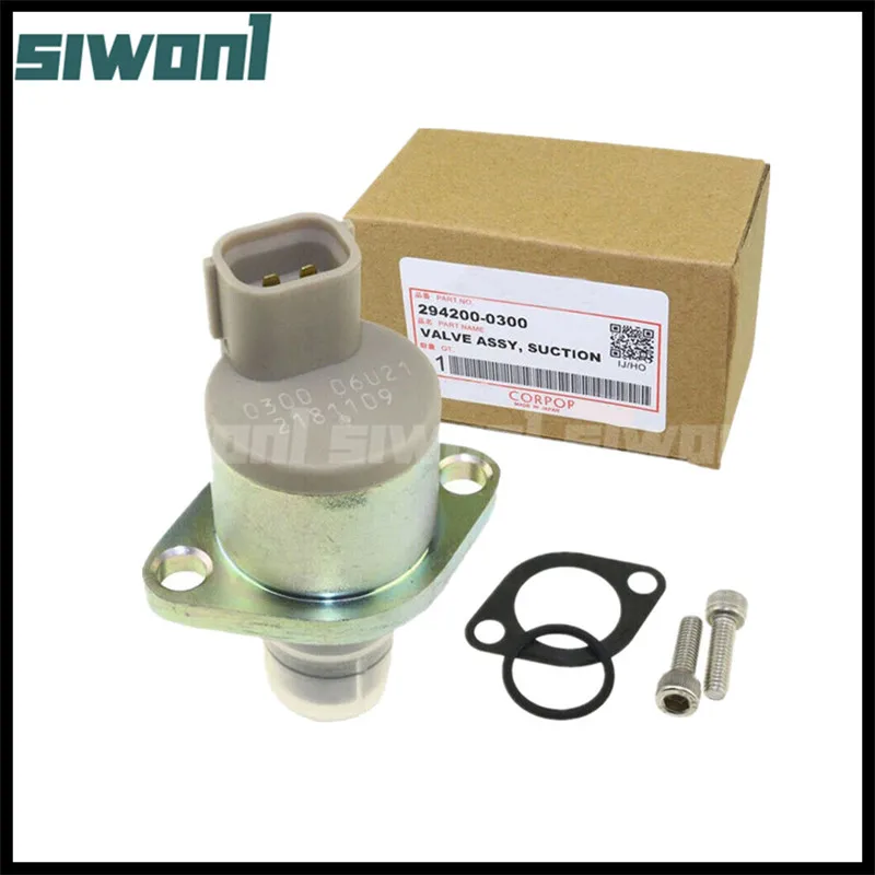 

Original Pressure Fuel Pump Regulator Suction Control SCV Valve 294200-0300 2942000300 2940090250 For Ttoyota Auris Avensis