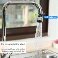 Kitchen Gadgets 2 Modes 360 Rotatable Bubbler High Pressure Faucet Extender Water Saving Bathroom Kitchen Accessories Supplies 5