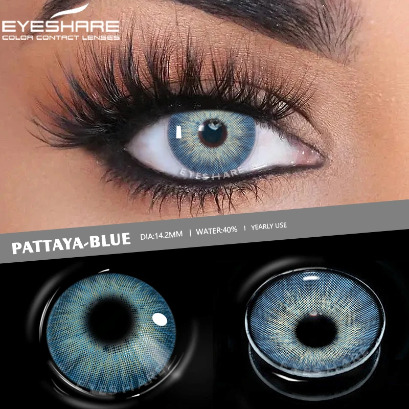 Color Azul Lentillas Colores Graduadas Air Optix Colors Brilliant