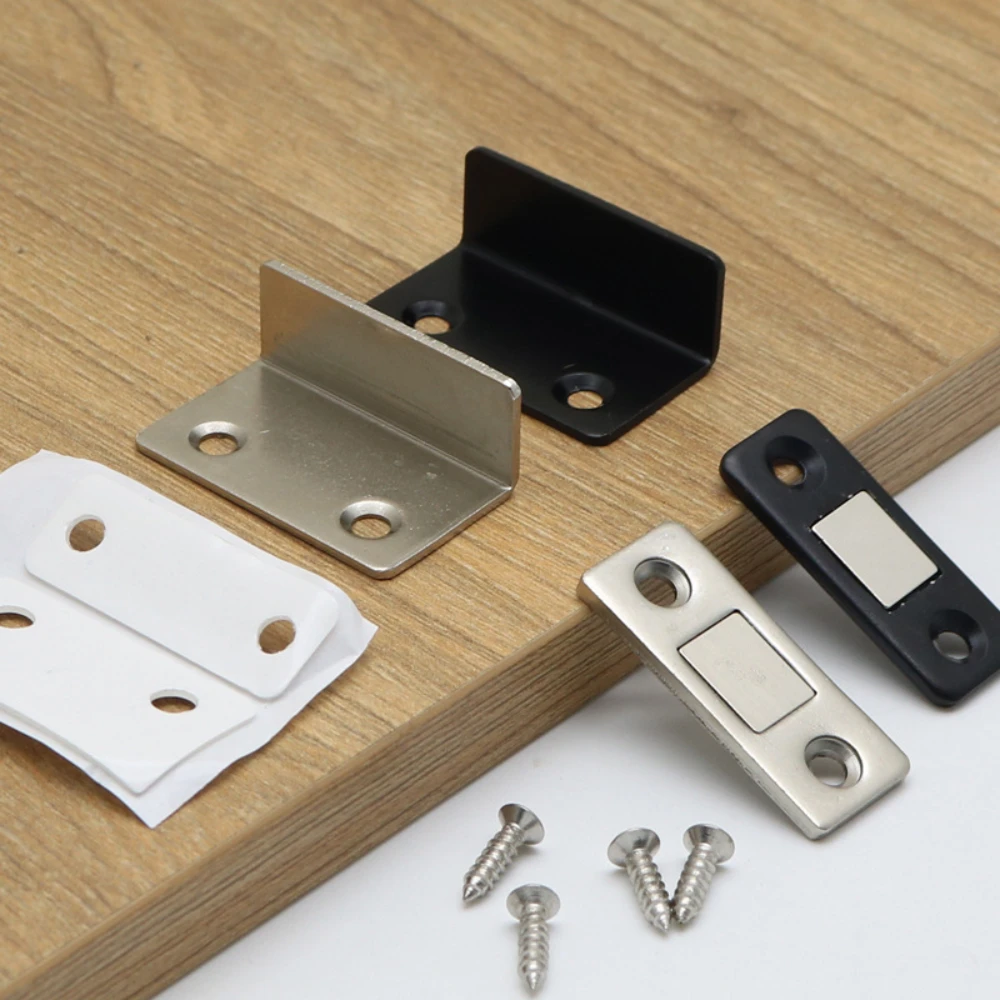 Magnetic Door Stopper Cabinet Door Catches Latch Furniture Doors Magnetic Lock Cupboard Ultra Suction Tool