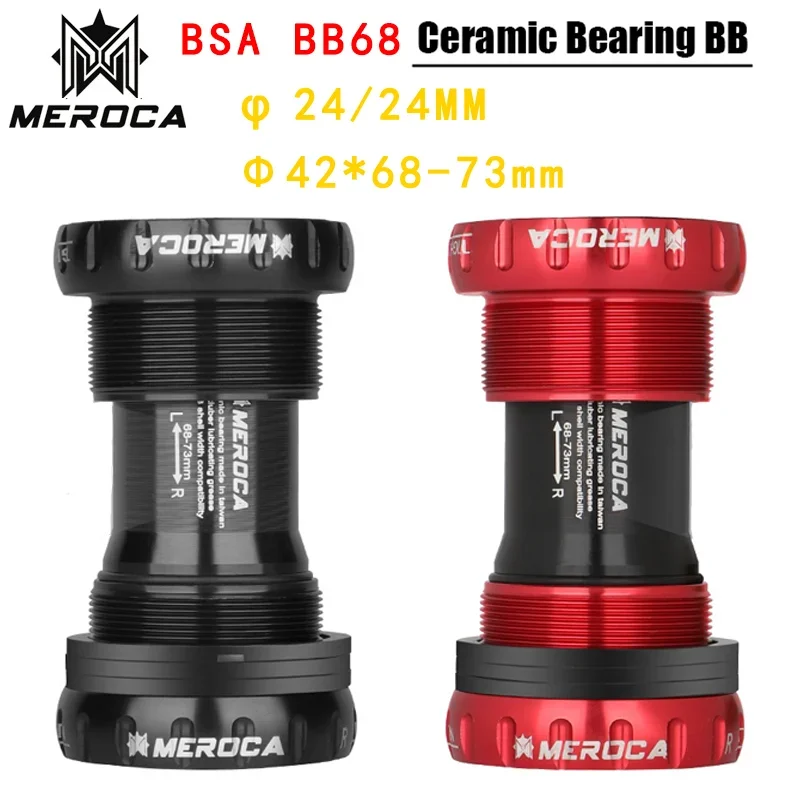 Ceramic Bearing BSA BOTTOM BRACKETS Mountain Bike MTB Road Bike Parts
