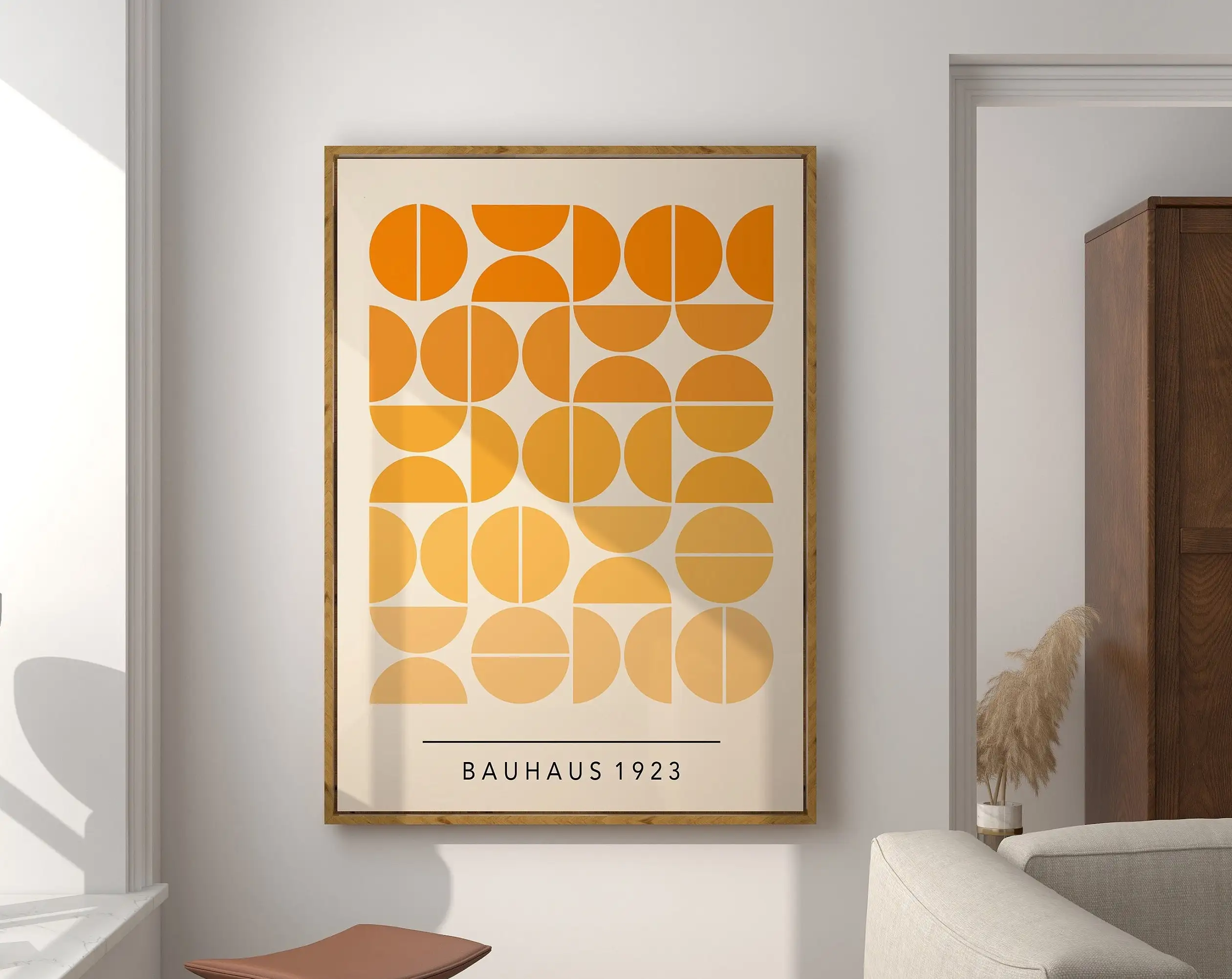 Archaic Style Art|mid-century Modern Abstract Canvas Art