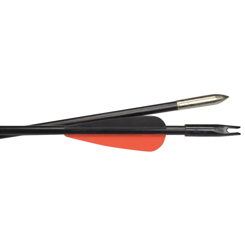 6/12pcs Archery Fiberglass Arrows OD 6mm Water Droped Rubber Vanes for Outdoor Sports Shooting Hunting archery arrows