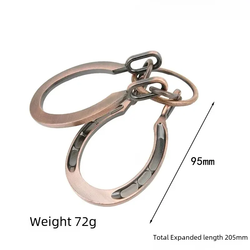 Horseshoe lock-alloy