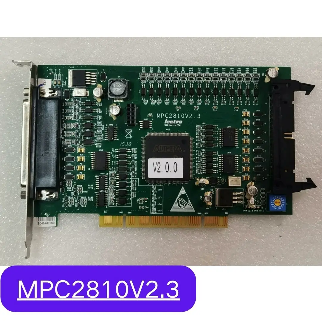 

Used MPC2810V2.3 4-axis motion control card Test OK Fast Shipping