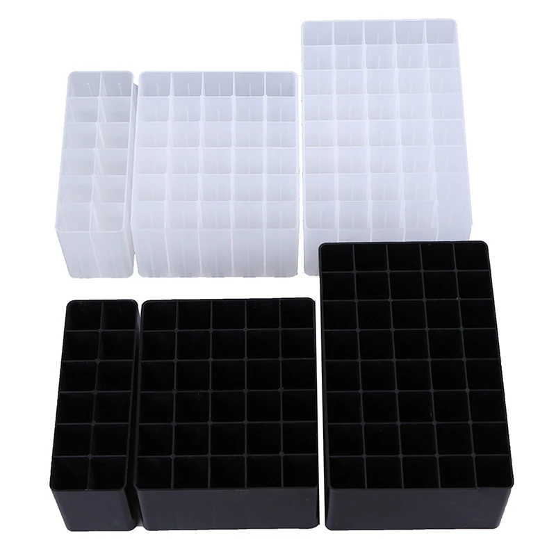 12/30/40 Slots Marker Pen Storage Holder Brush Pencil Rack Table Stand Organizer Desk Storage Office Supplies Organizer