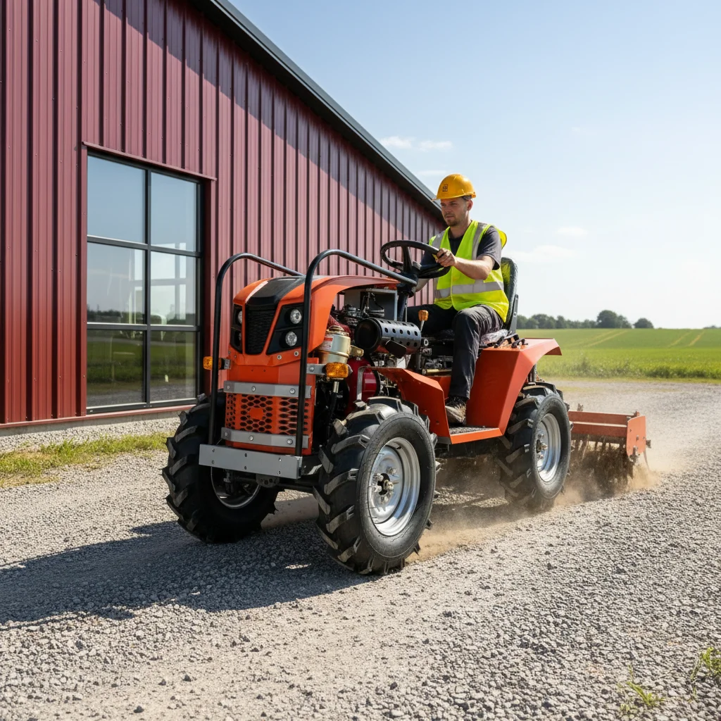 Kostengünstiger Kleiner Landwirtschaftlicher Traktor mit Standard-PTO-Welle, Verschiedene Optionale Anbaugeräte für Kleinbauern