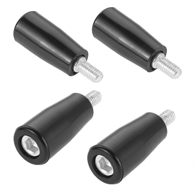 

4 шт. M6 * 32 мм Вращающаяся ручка штекер резьбовой стержень для фрезерного станка ручка с винтом для большого пальца ручные колесные винты