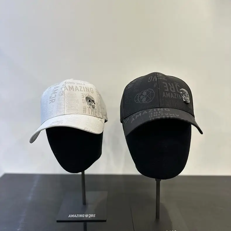 AMAZINGCRE New Men's and Women's Same Golf Outdoor Sports Leisure Sunshade Sunscreen Printed Cap