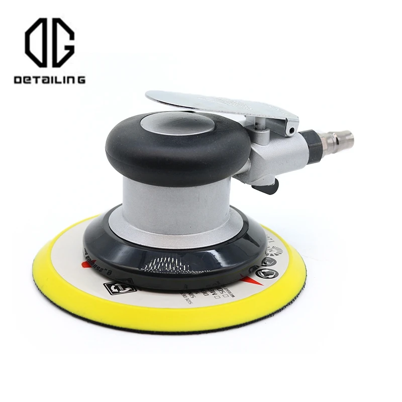 DETAILING Pneumatic Orbital Sander Air Grinde 6 inch Air Sander Set Polishing/Grinding Machine Pneumatic Tools