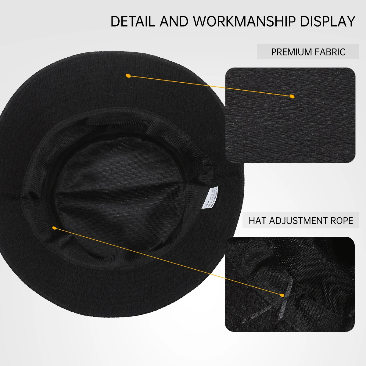 Japanese Retro Pleated Bucket Hat for Women, New Autumn and Winter Versatile Casual Artistic Sunshade Hat That Makes the Face Look Smaller, Suitable for Leisure Shopping and Strolling