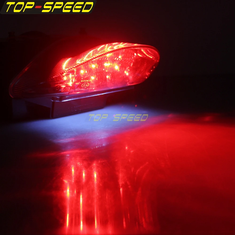 Motorcycle Tail Light LED Brake Warning Lamp For BMW F650 GS ST F800 S ST R1200 R R1200 GS Adventure Motorbike Rear Stop Light