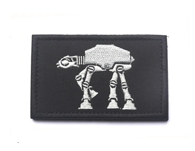 Disney Star Wars AT-M6 Anime patch Accessories Iron On Embroidered patches Movie TV Peripheral Clothes Accessories Children Gift 