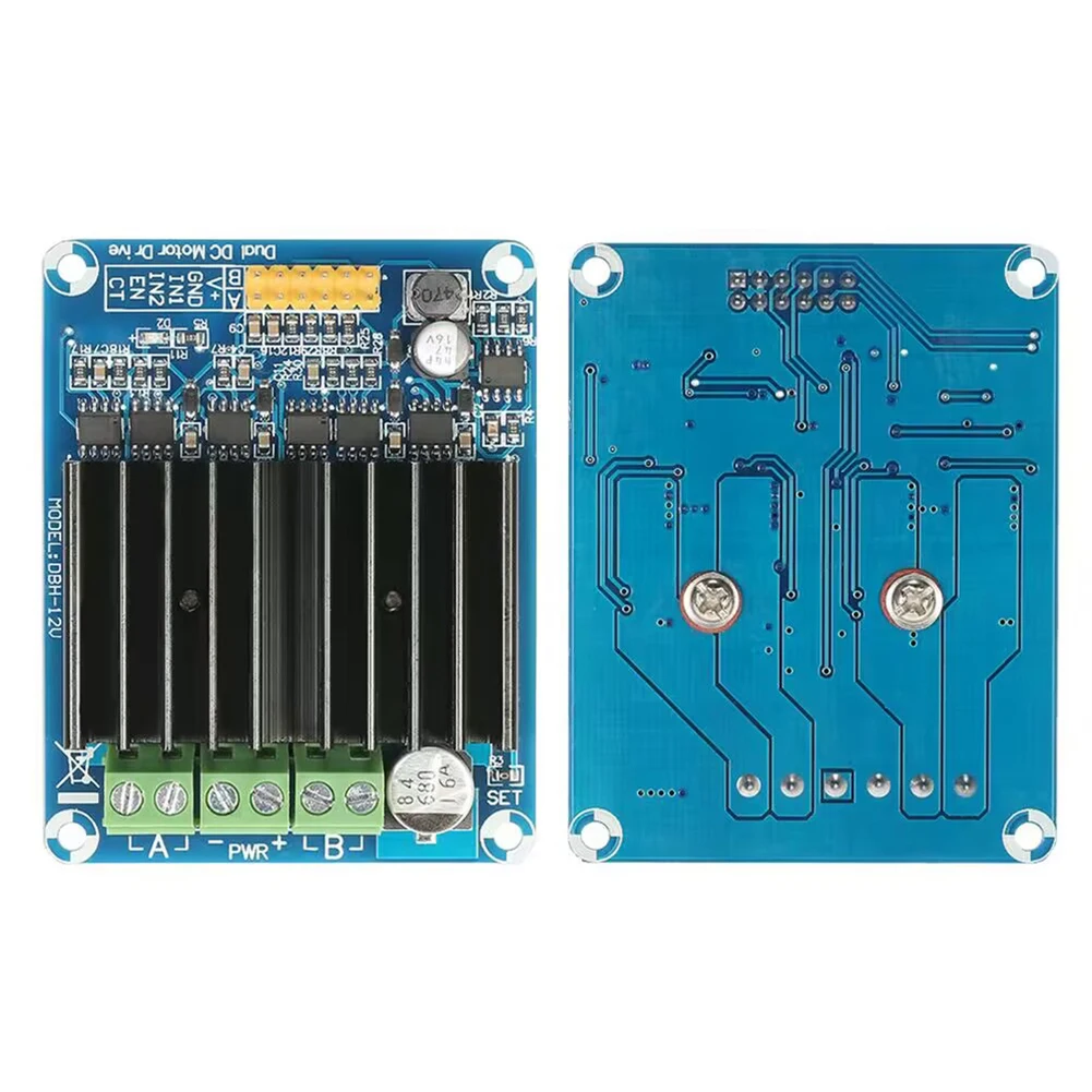 

Motor Controller DC5-15 V 30A Dual Channel H Bridge Motor Driver Module Board Controller DHB-1A Electrical Equipment Accessories