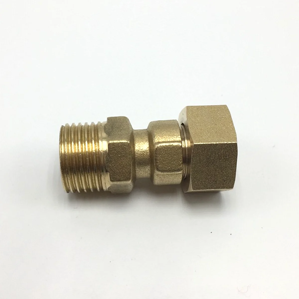 One piece antique copper color all copper internal and external joints, direct extension extension joints straight through thick